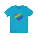Heart Rainbow Pride - Unisex Relaxed Fit