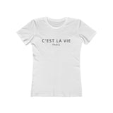 C'est La Vie - Paris Women's Feminine Slim Fit Tee