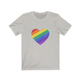 Heart Rainbow Pride - Unisex Relaxed Fit